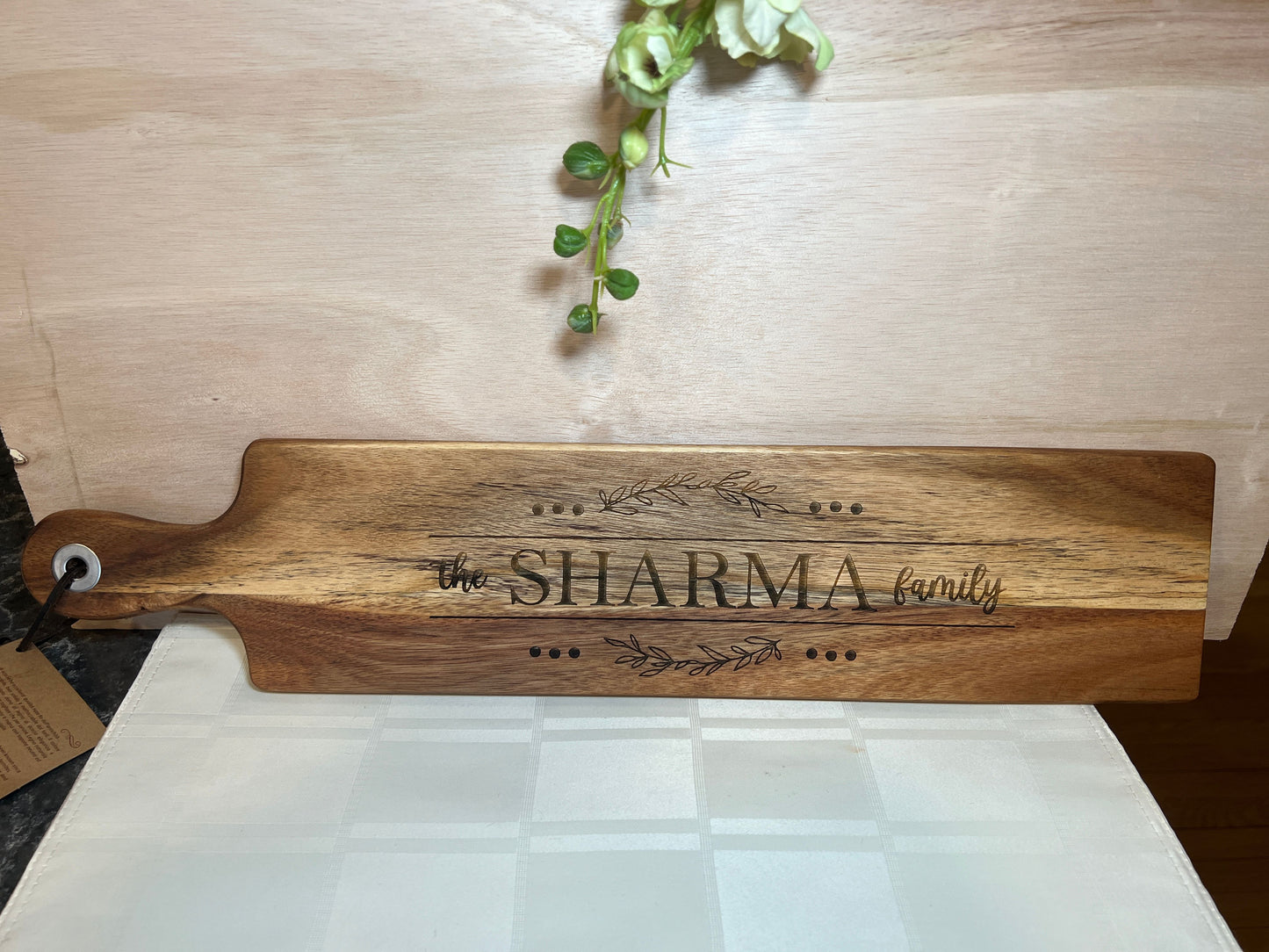 Personalized Bread Board