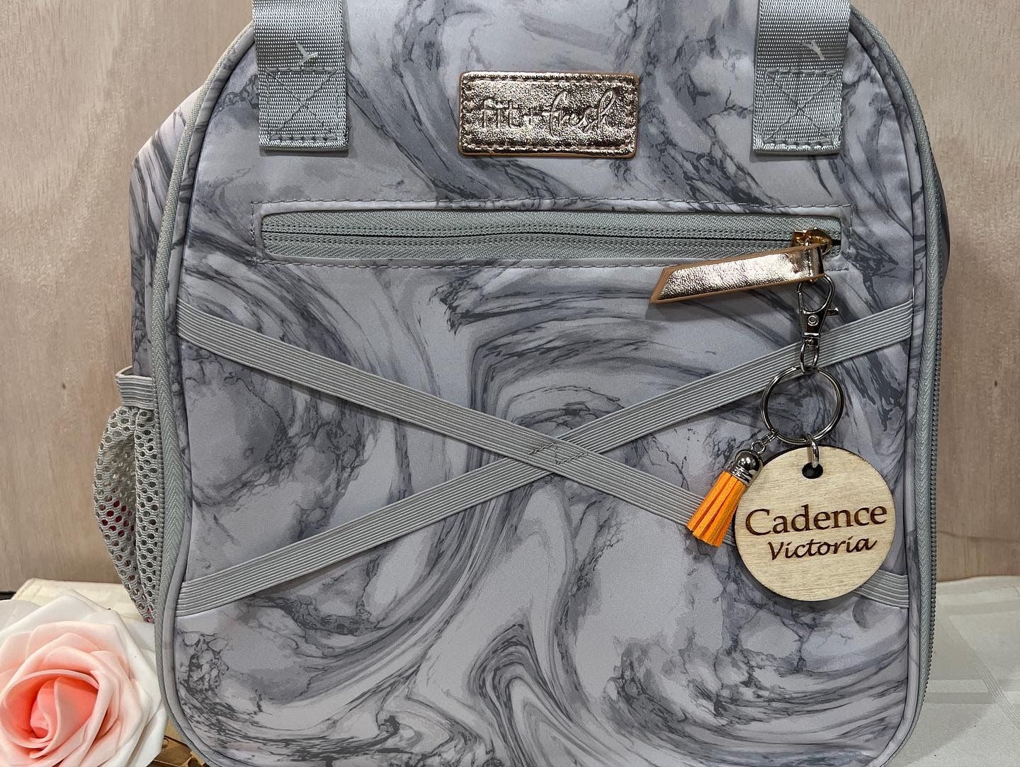 Personalized Round Lunch Bag Tags