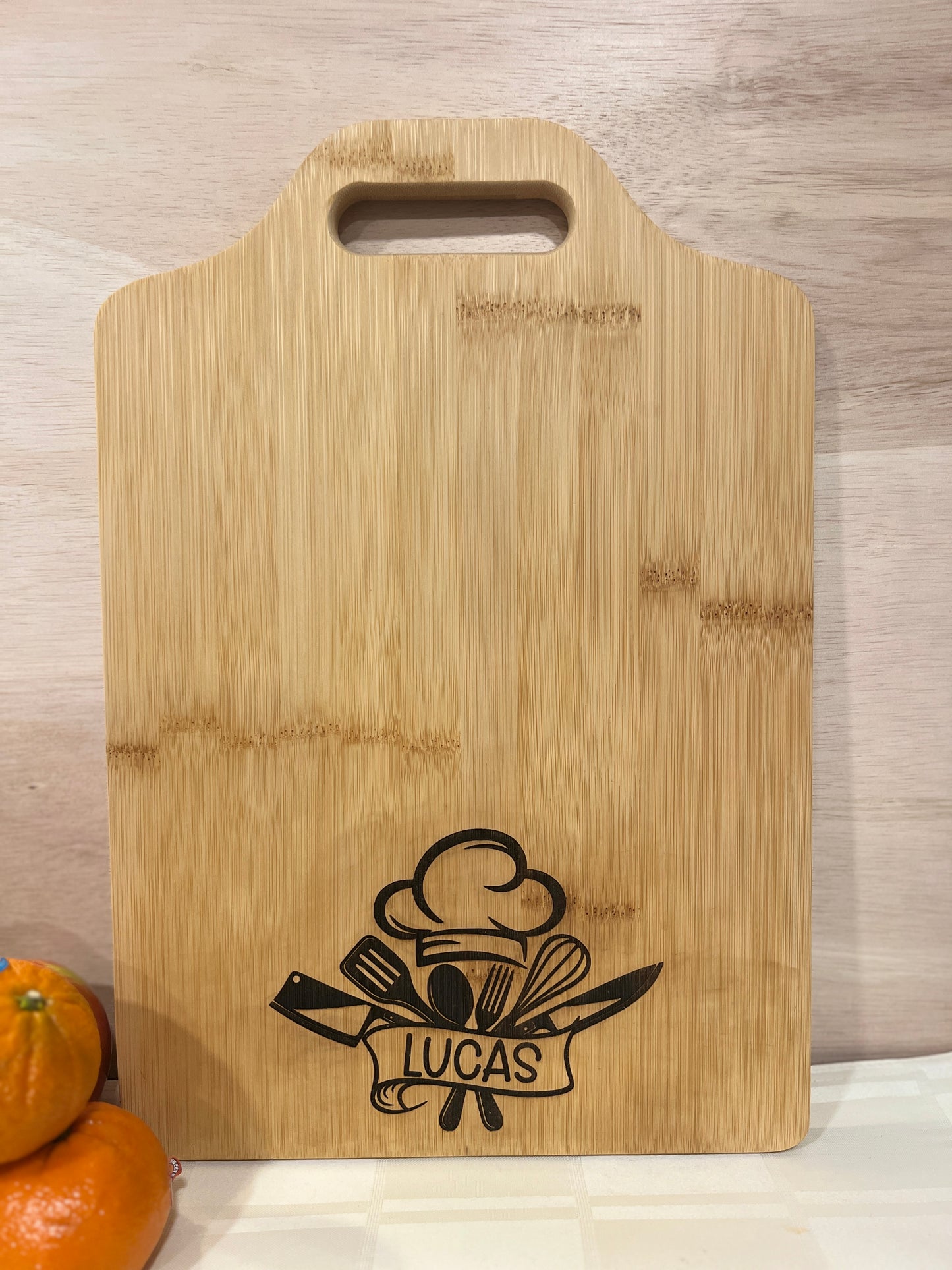 Personalized Bamboo Cutting Board