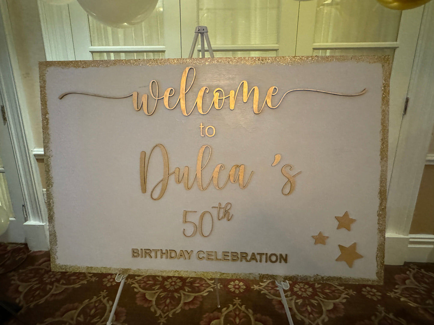 24 x 36 BIRTHDAY PARTY SIGN