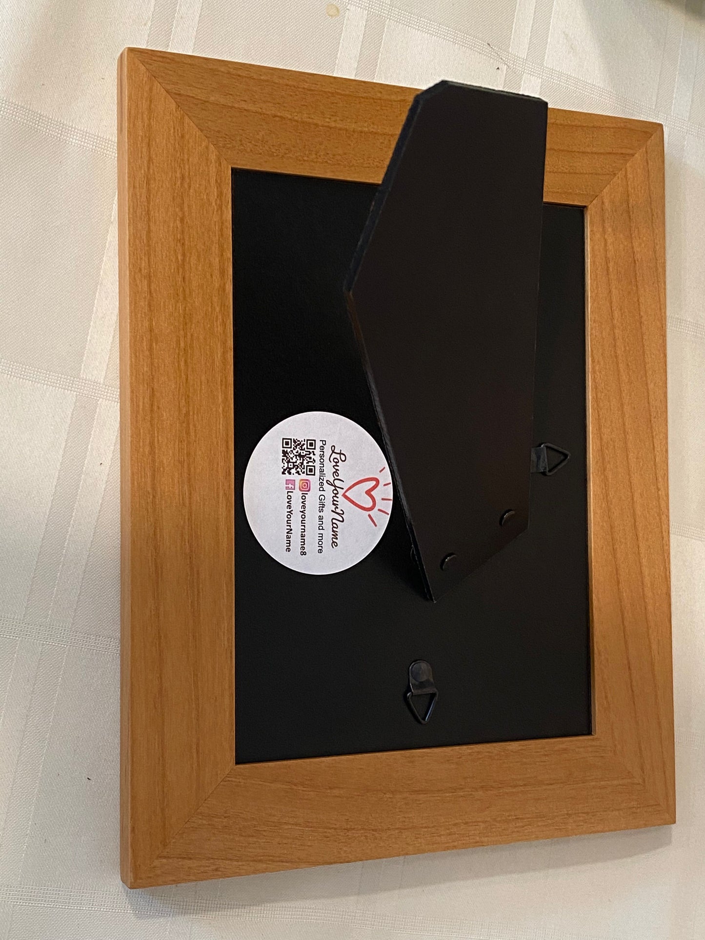 Personalized Picture Frame - Treasure the Moments