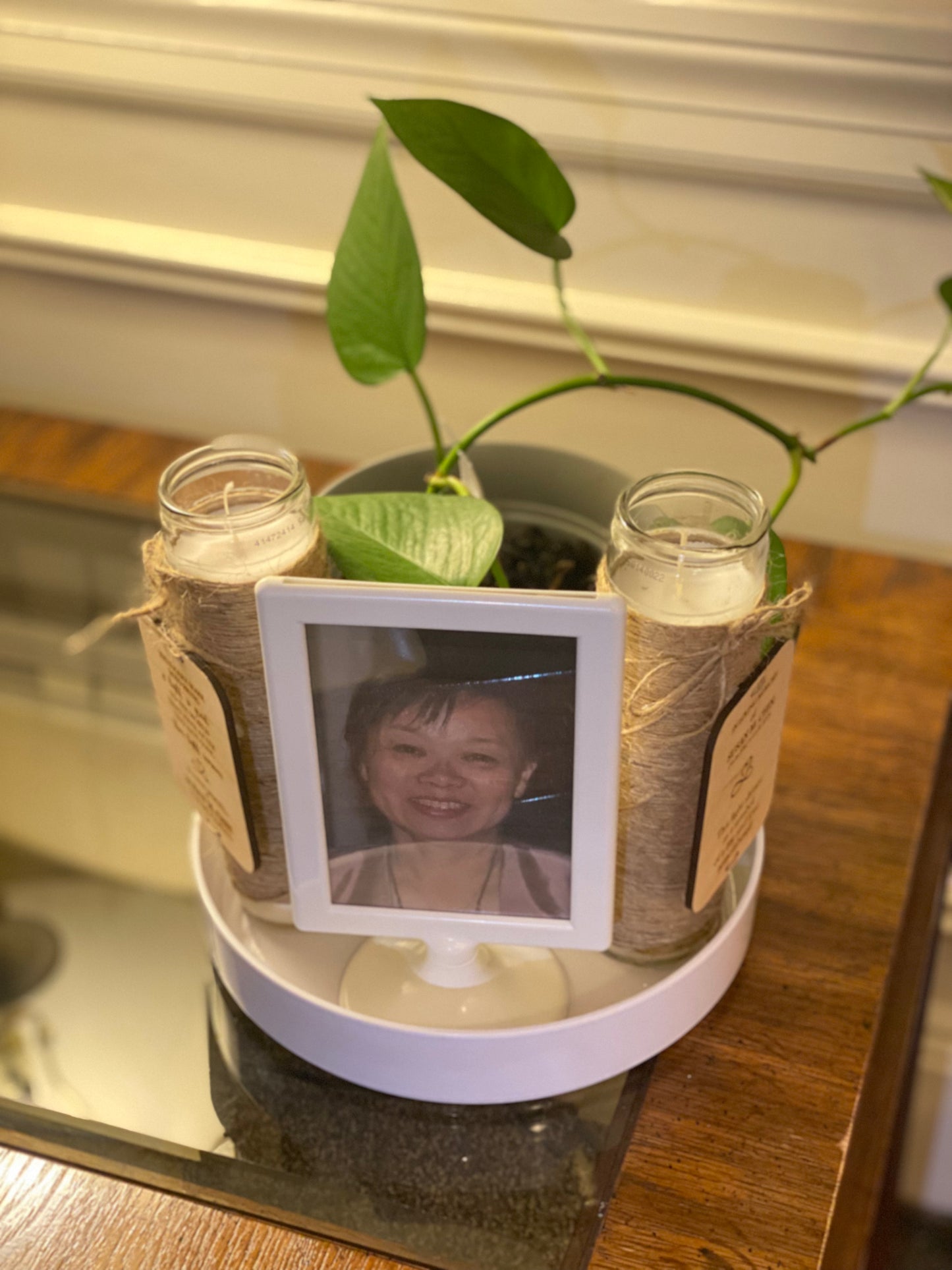 Personalized Memorial Tray