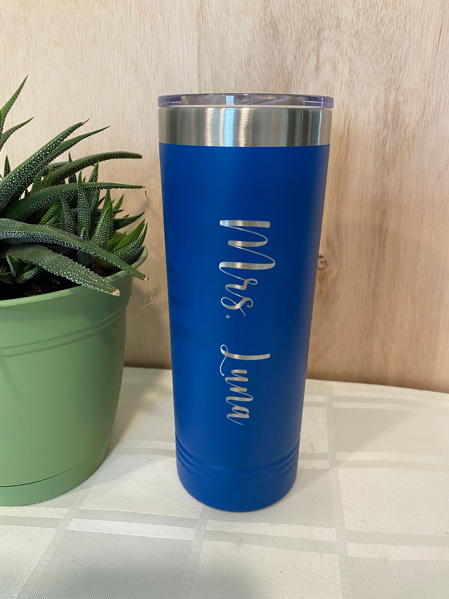 "Teach Love Inspire" Skinny Tumbler for Teachers