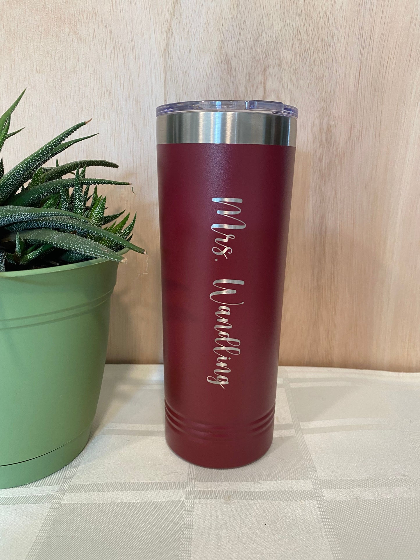 "Teach Love Inspire" Skinny Tumbler for Teachers