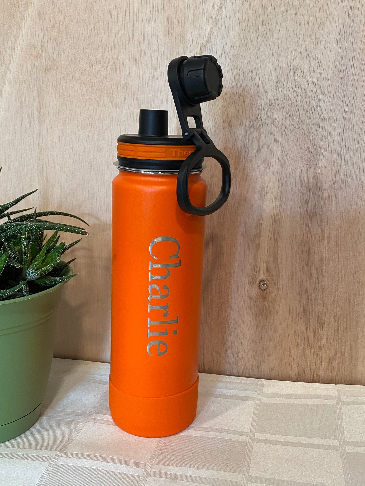 24 oz Spout/Twist Cap ThermoFlask Water Bottle