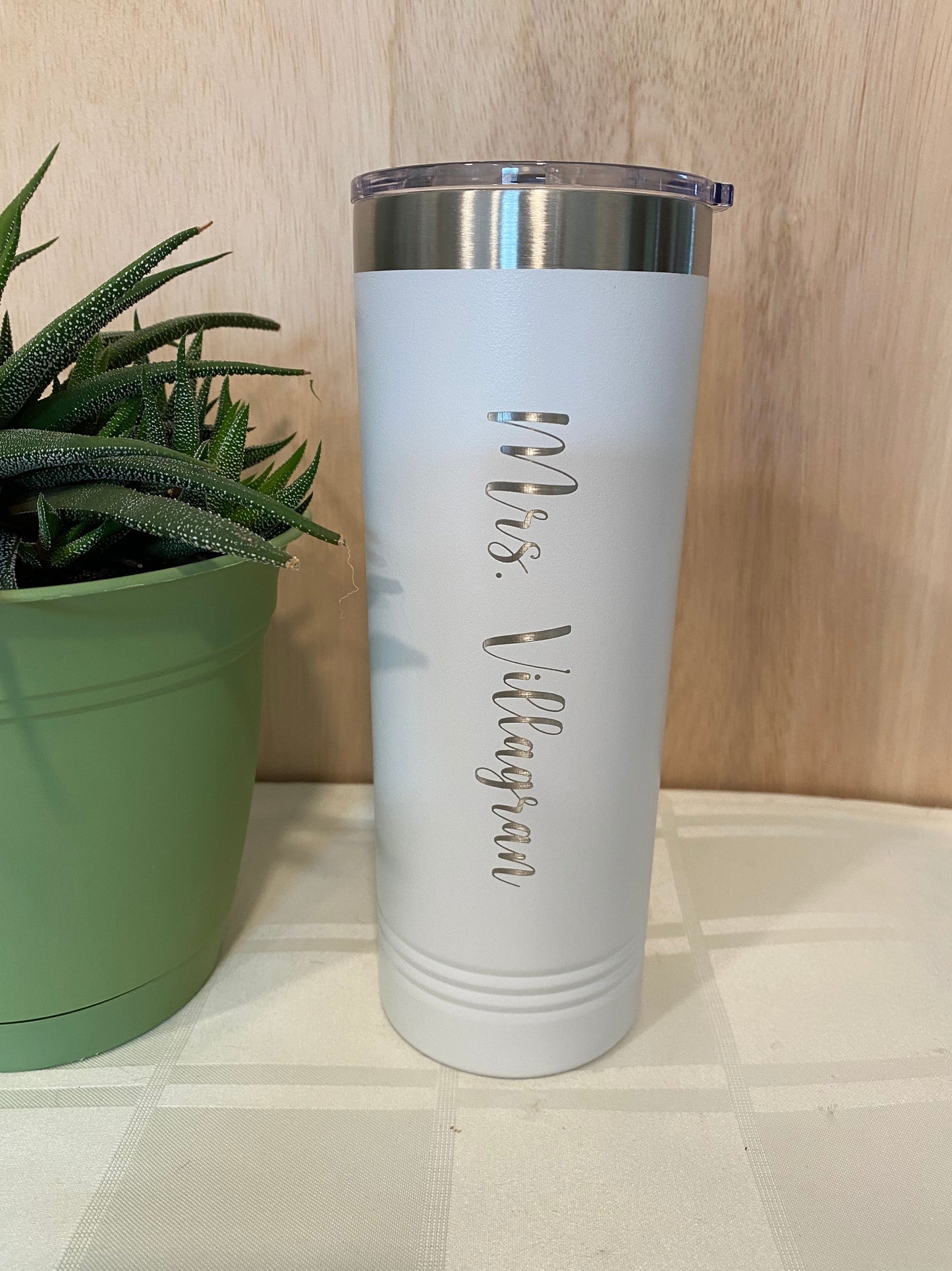 "Teach Love Inspire" Skinny Tumbler for Teachers