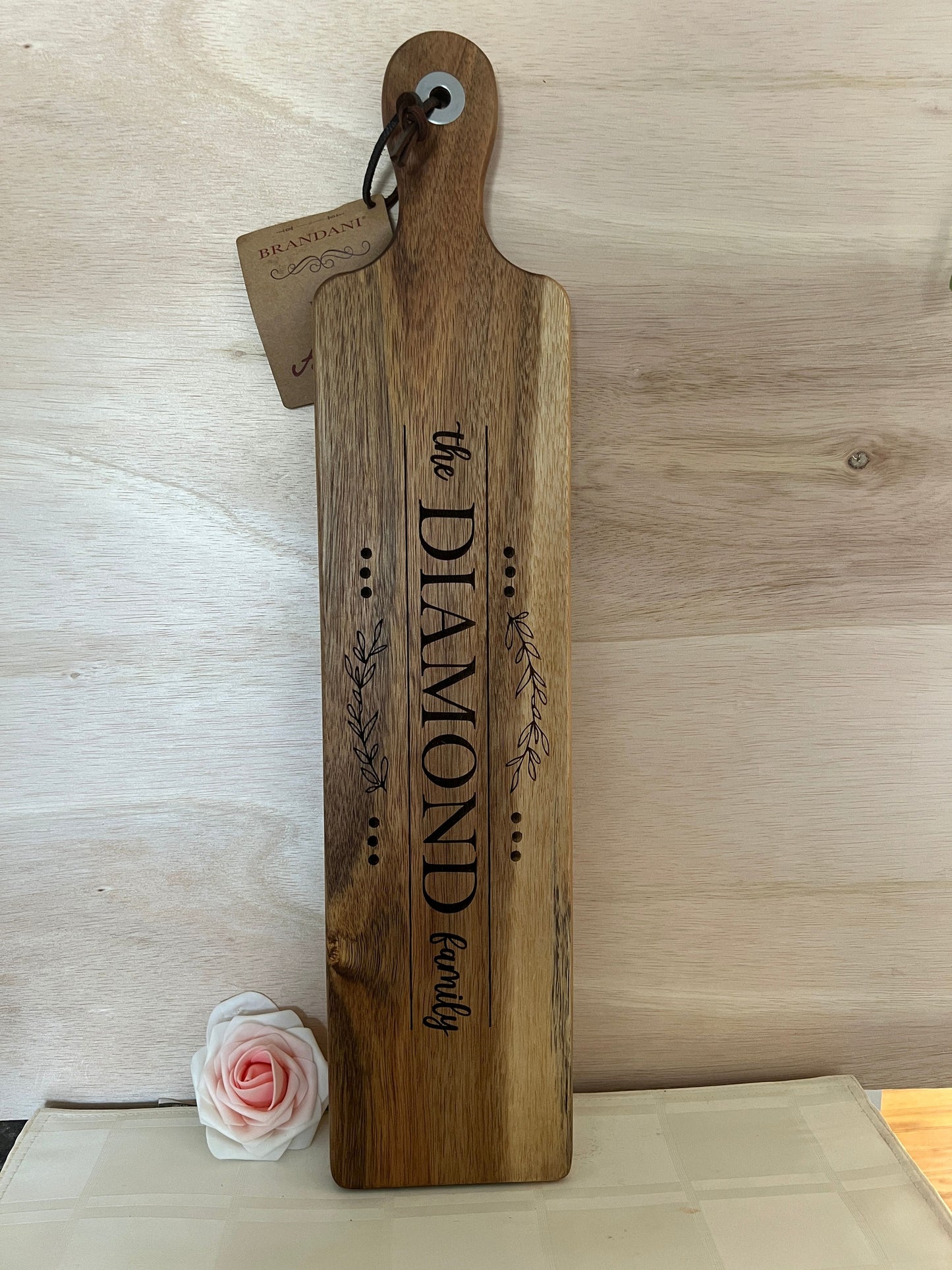 Personalized Bread Board
