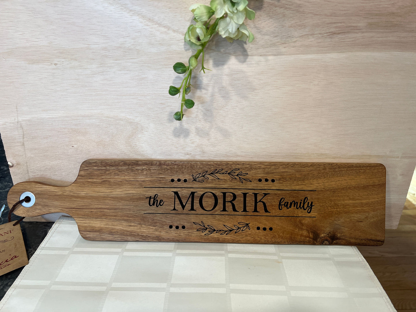 Personalized Bread Board
