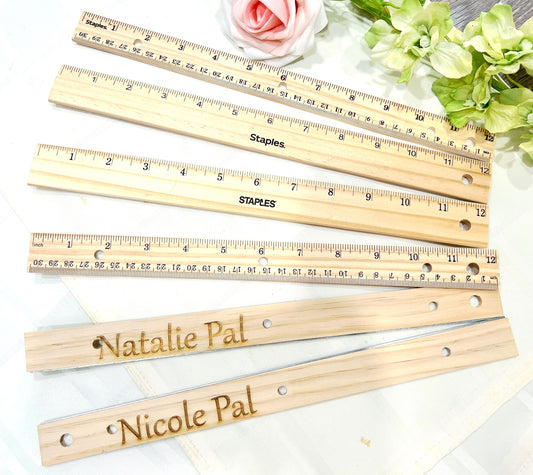 Customised Name Ruler School/Office Supplies – LoveYourName