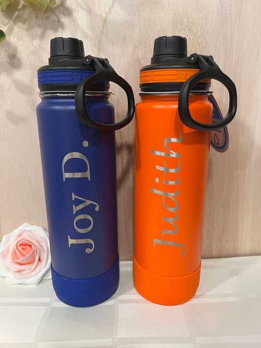 24 oz Spout/Twist Cap ThermoFlask Water Bottle