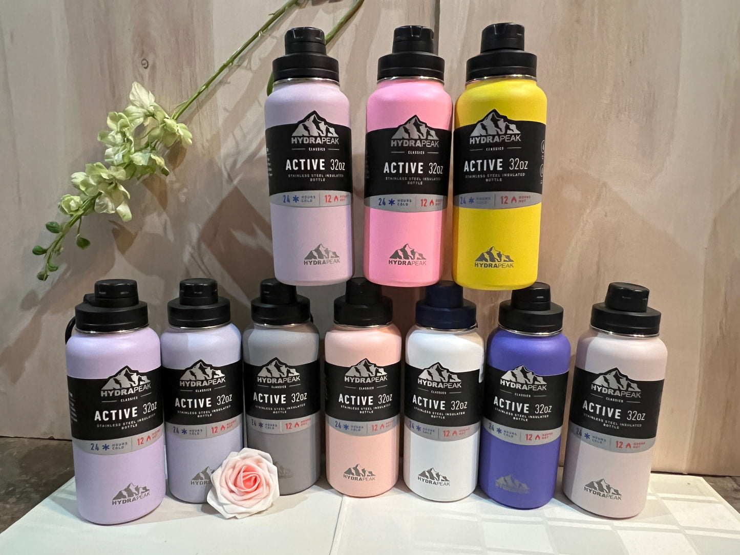 32 oz Personalized Spout/Twist Cap Water Bottle