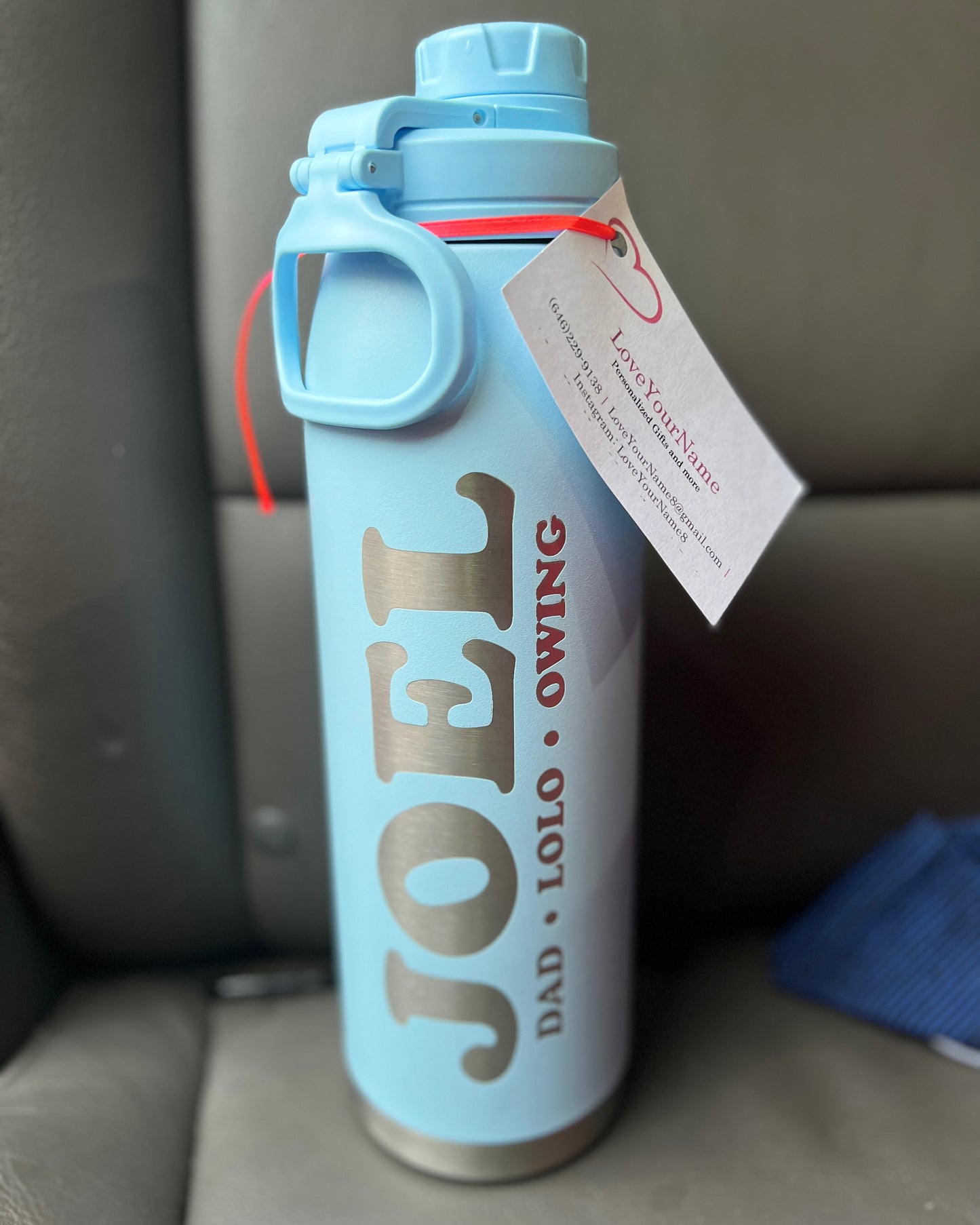 40 oz Personalized Water Bottle