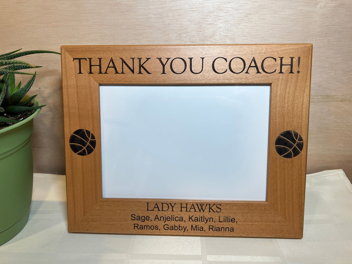 Personalized Picture Frame for Coach