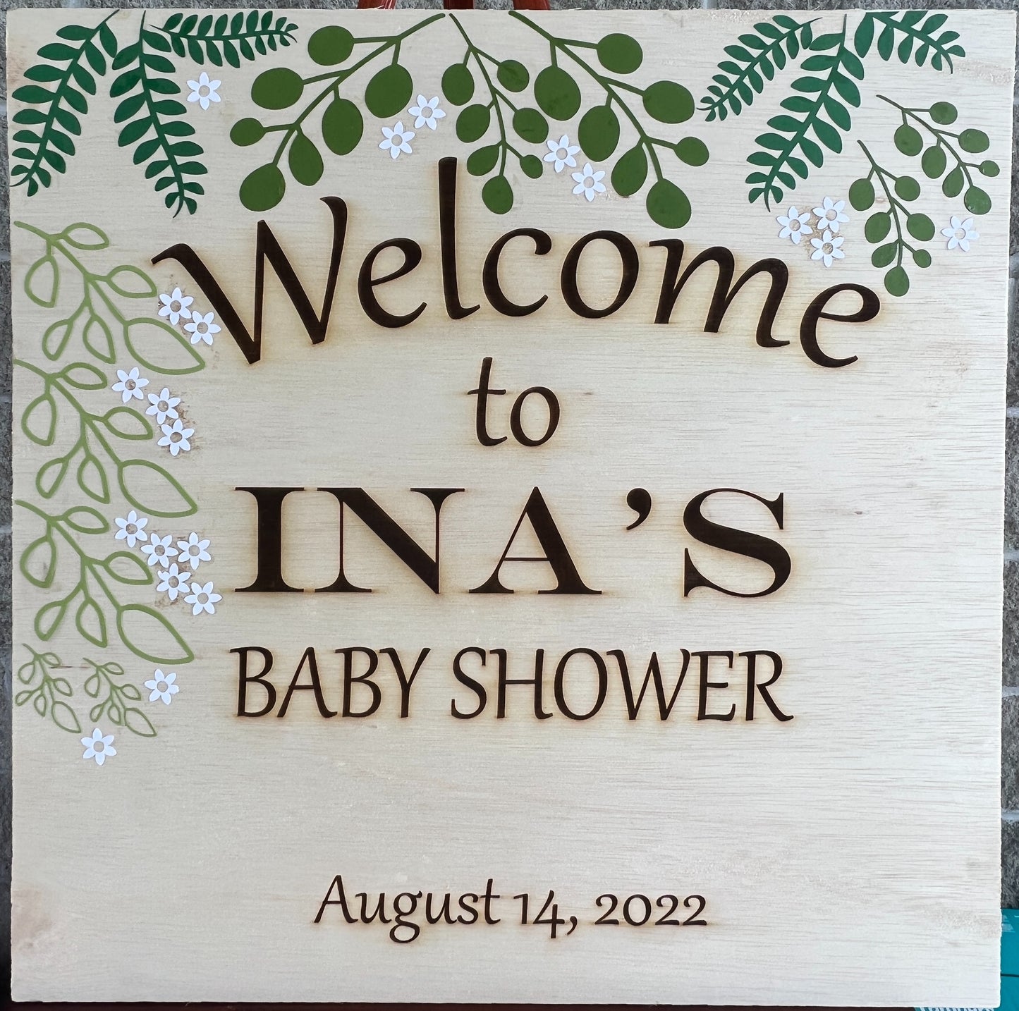 Welcome Sign - Baby Shower