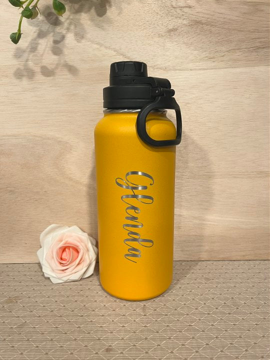 32 oz Personalized Spout/Twist Cap Water Bottle