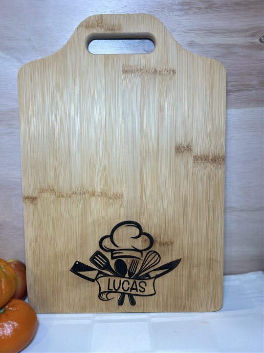 Personalized Bamboo Cutting Board