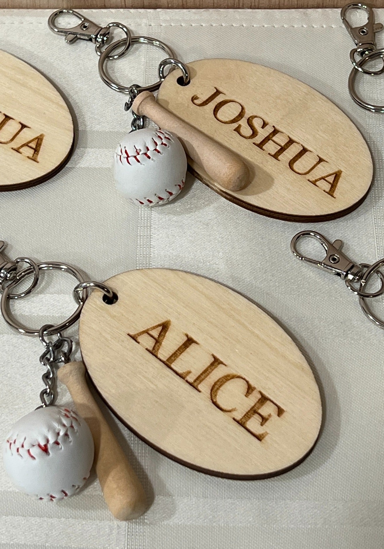 Personalized Baseball/Softball Backpack Tag