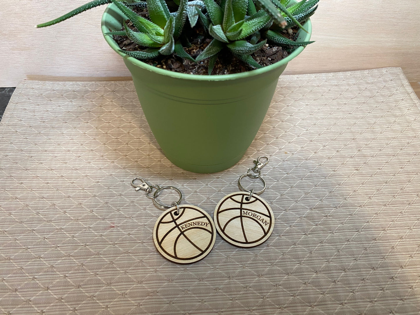 Personalized Basketball Lunch Bag Tag