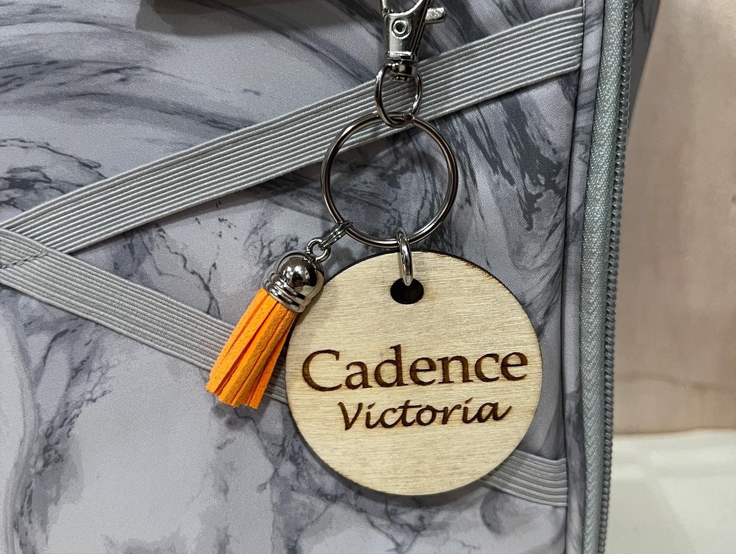 Personalized Round Lunch Bag Tags